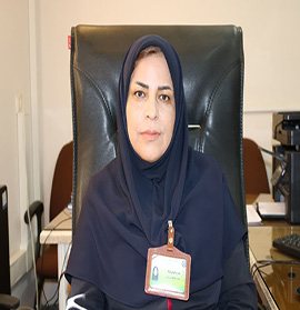 نصرت عوض نژاد مترون و عضو نظام پرستاری کرمان